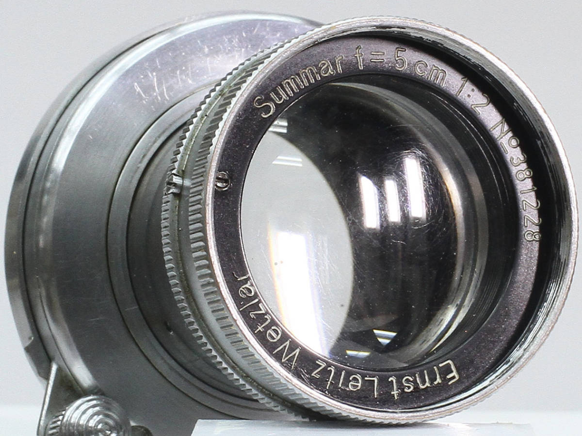 37】ライカ Leica Ernst Leitz Wetzlar Summar 50mm F2 Lマウント