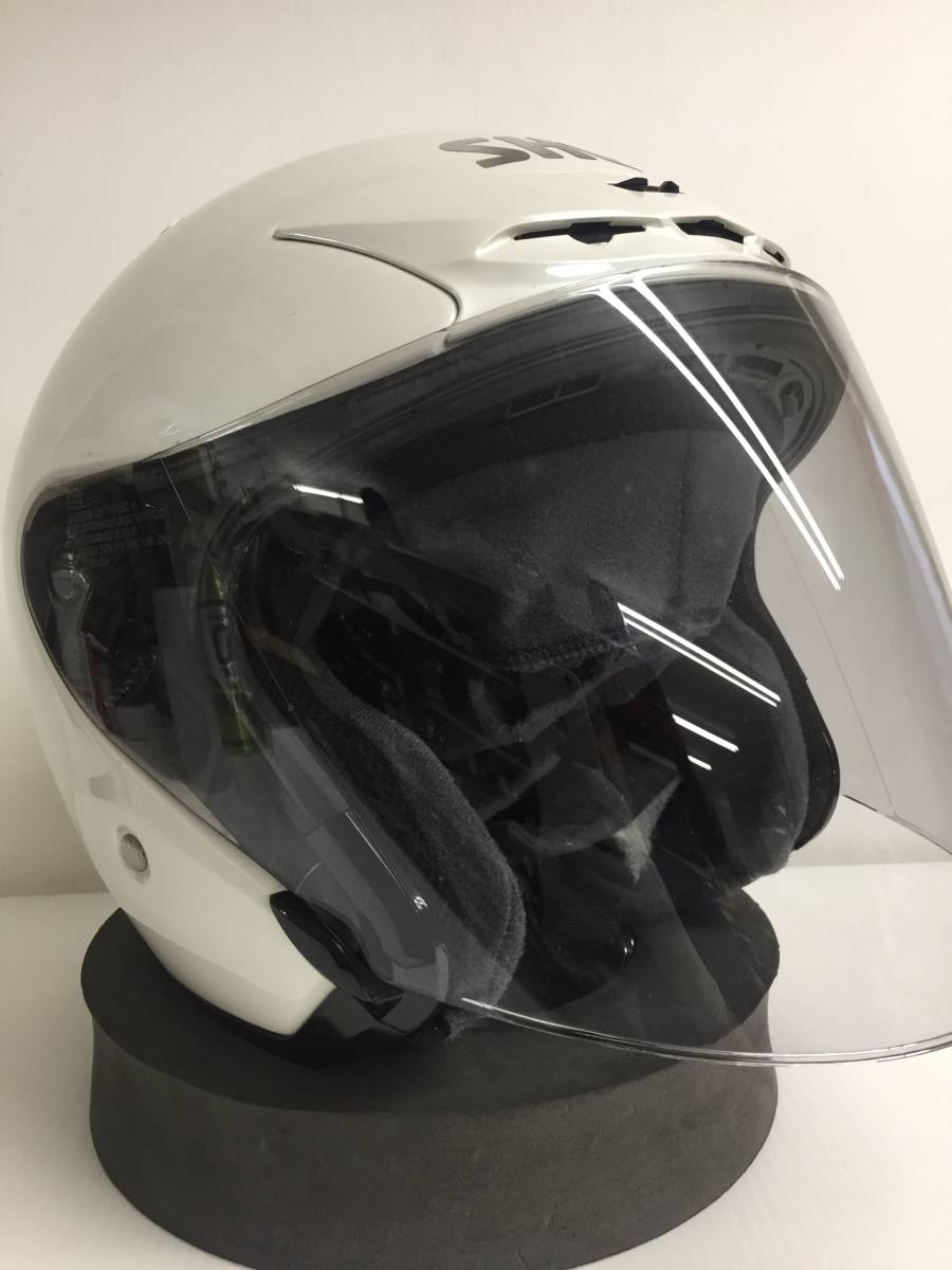 SHOEI J-FORCE2 ホワイト Lサイズ 1円スタート 【検索ワード】FORCE