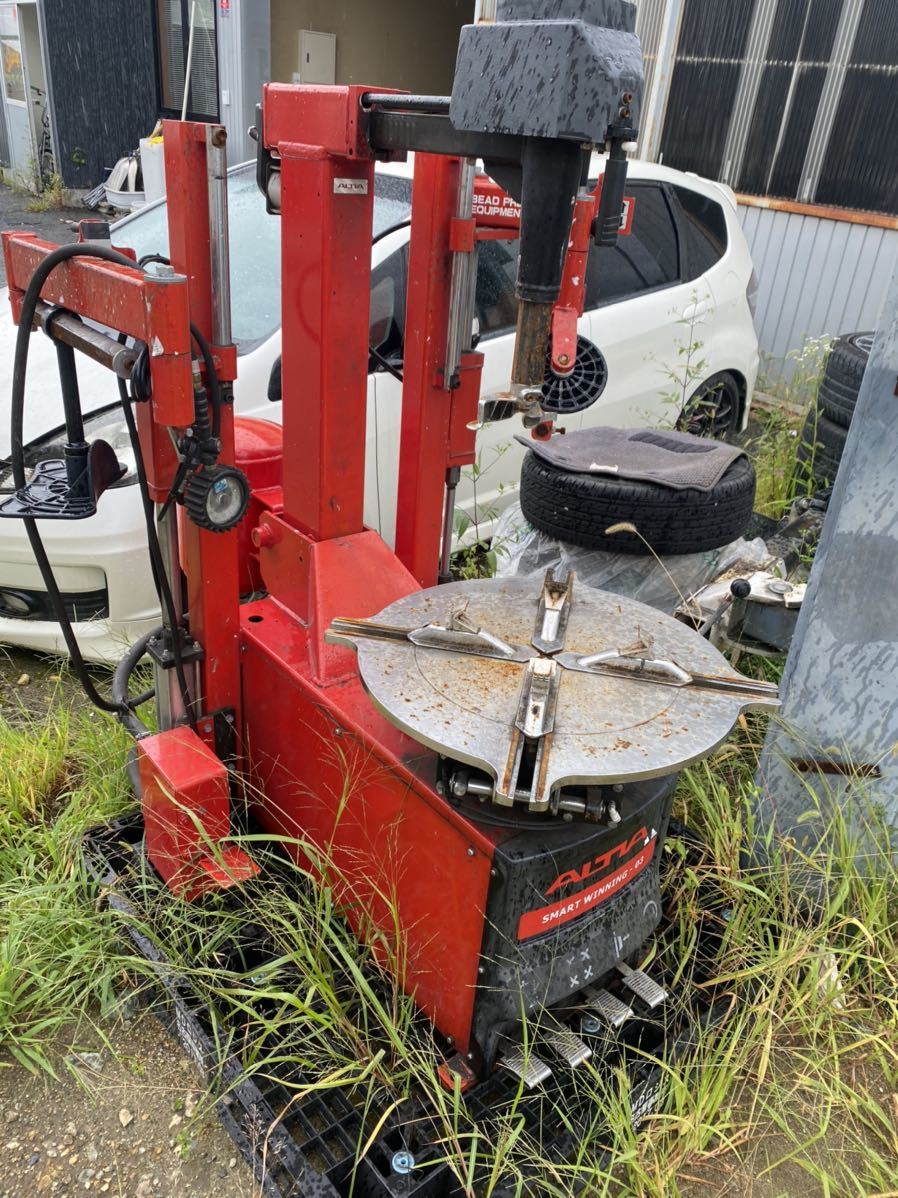 タイヤチェンジャー ALTIA SMART WINNING-3 サポート付き 動力 200V - 工具