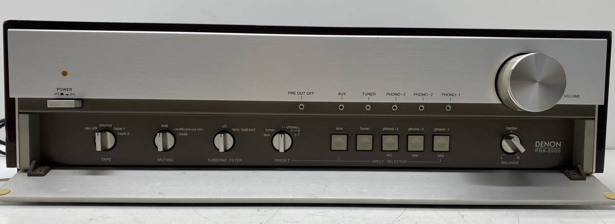 y690 DENON デノン プリアンプ コントロールアンプ PRA-2000
