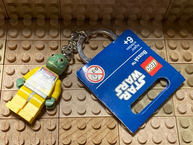 希少品 ☆レゴ LEGO ☆ スターウォーズ Star Wars ☆ ミニフィグキーホルダー ☆ バウンティーハンター ボスク Bossk ☆ 新品 2011年発売_画像3