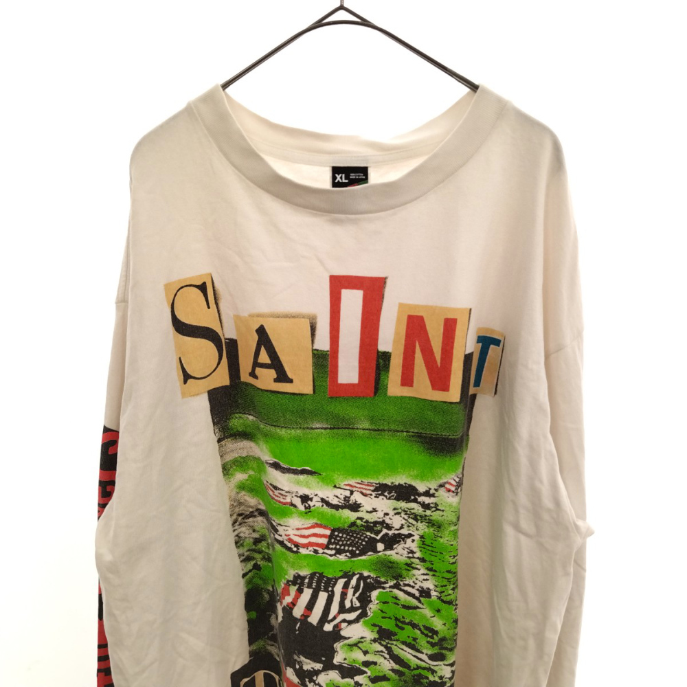 SAINT MICHAEL x DENIM TEARS ロンT セントマイケル-