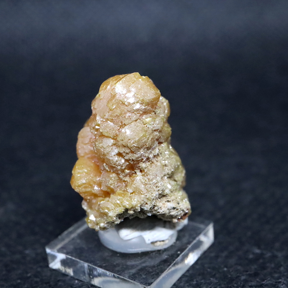 イエローアパタイト 弗素燐灰石 1,4g AP070 鉱物 標本 原石 天然石