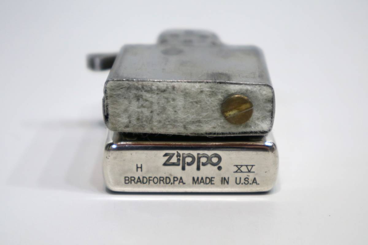 zippo ハーレーダビットソン HARLEY-DAVIDSON 側面加工 シルバーメッキ