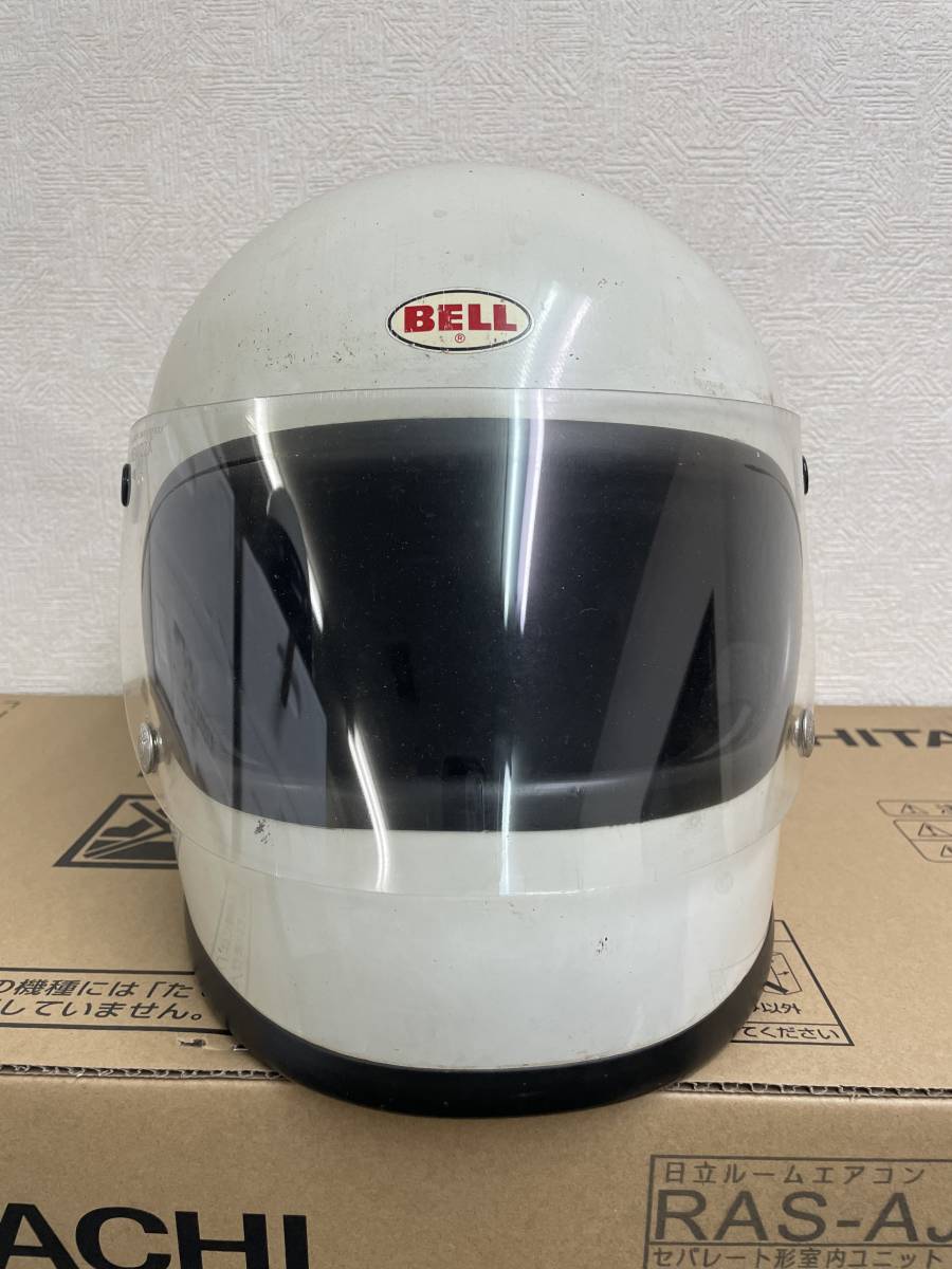 BELL STAR 70s ビンテージ ヘルメット Yahoo!オークション - 70s BELL STAR フルフェイスヘルメット 目