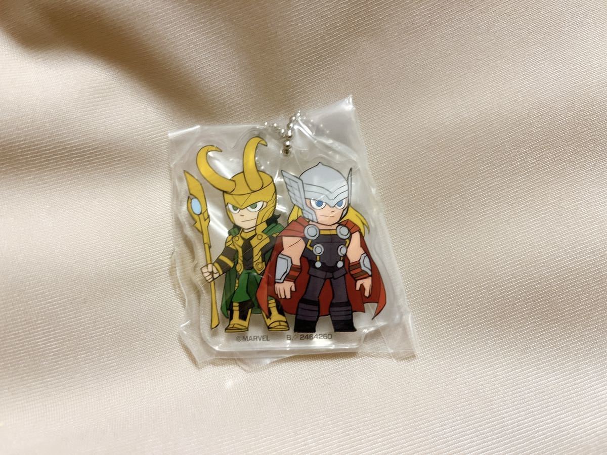 マーベル カプセルアクリルマスコット02 ソー＆ロキ MARVEL