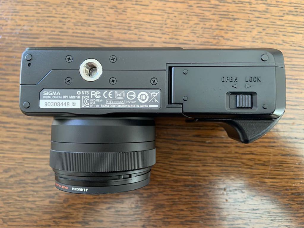 SIGMA DP1 Merrill & L型クイックリリースブラケット、カスタムグリップ付き 6