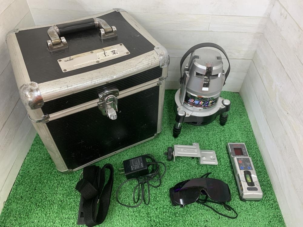 015○ジャンク品○TAJIMA タジマ レーザー墨出し器 短・横・両縦 10m