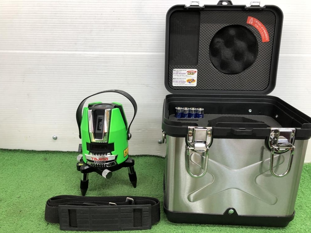001♪未使用品♪Tajima タジマ グリーンレーザー墨出し器 ZEROG-TYZ
