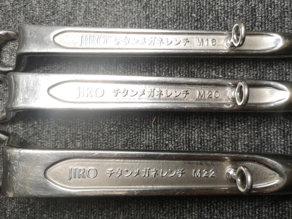 013♪おすすめ商品♪JIRO ジロー チタンメガネレンチ 3本セット M16