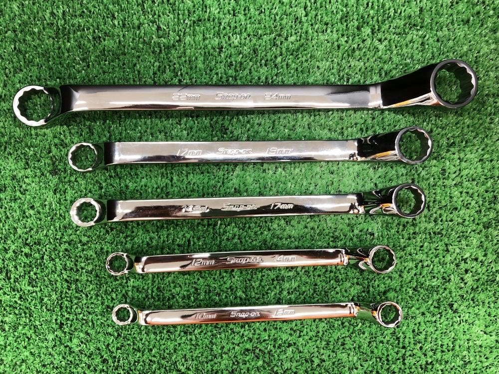 010□おすすめ商品□スナップオン Snap-on オフセットメガネレンチ 5点