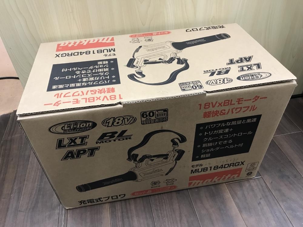 008○未使用品・即決価格○マキタ 充電式ブロワ MUB184DRGX | www