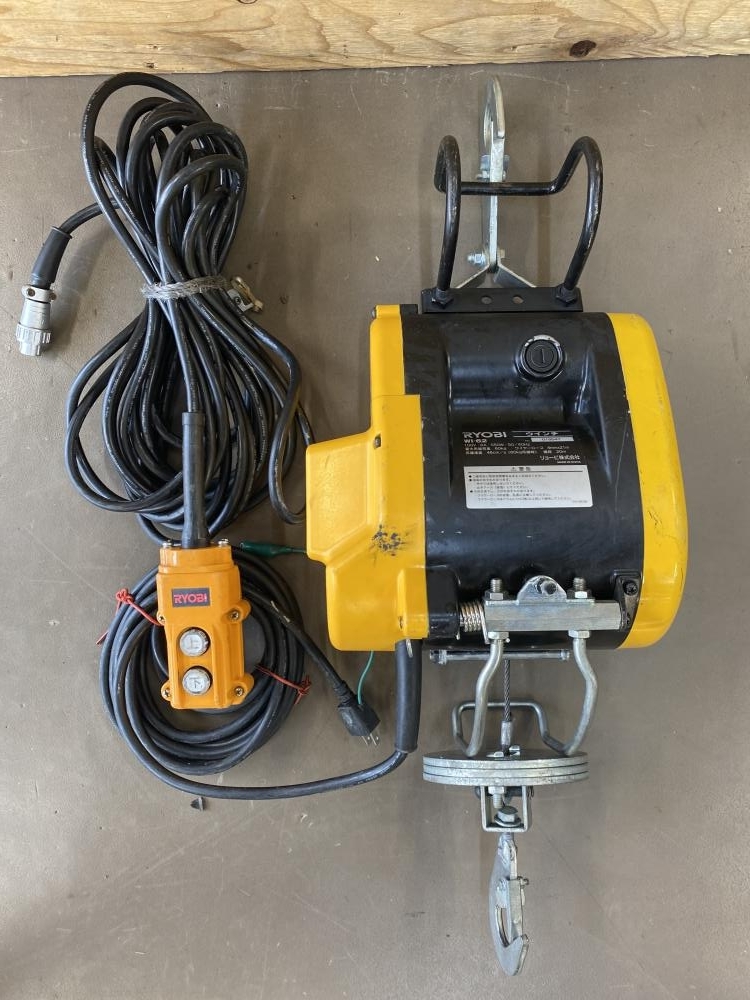 007◇おすすめ商品◇RYOBI 電動ウインチ WI-62 smk-koperasi.sch.id