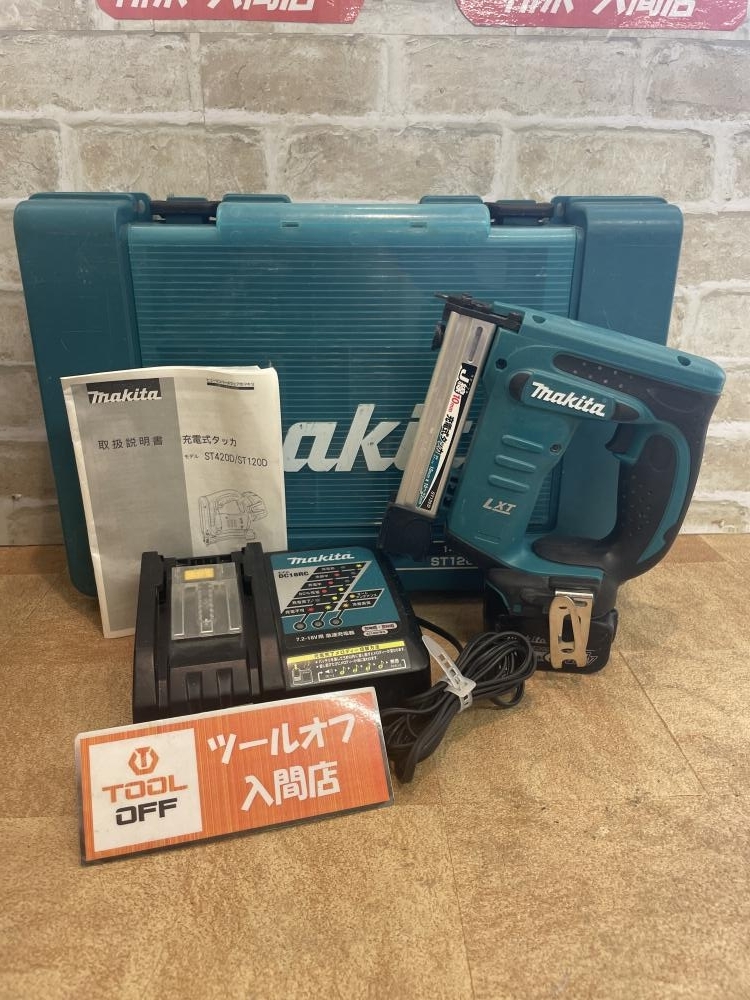 009▽おすすめ商品▽マキタ makita 充電式タッカ 14.4V 動作OK