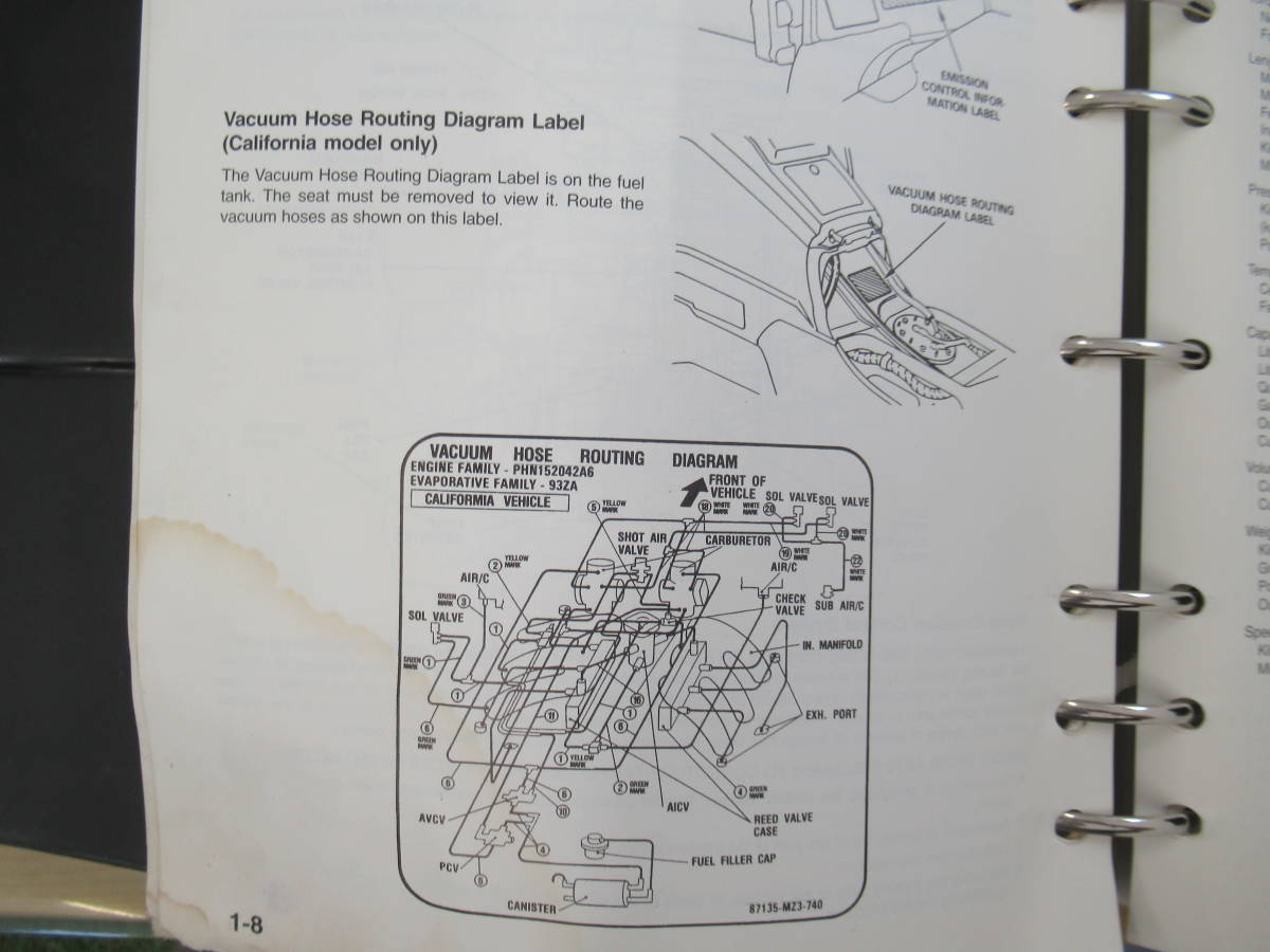 840 Honda GOLDWING GL1500 service manual electrical trouble shooting manual English version 