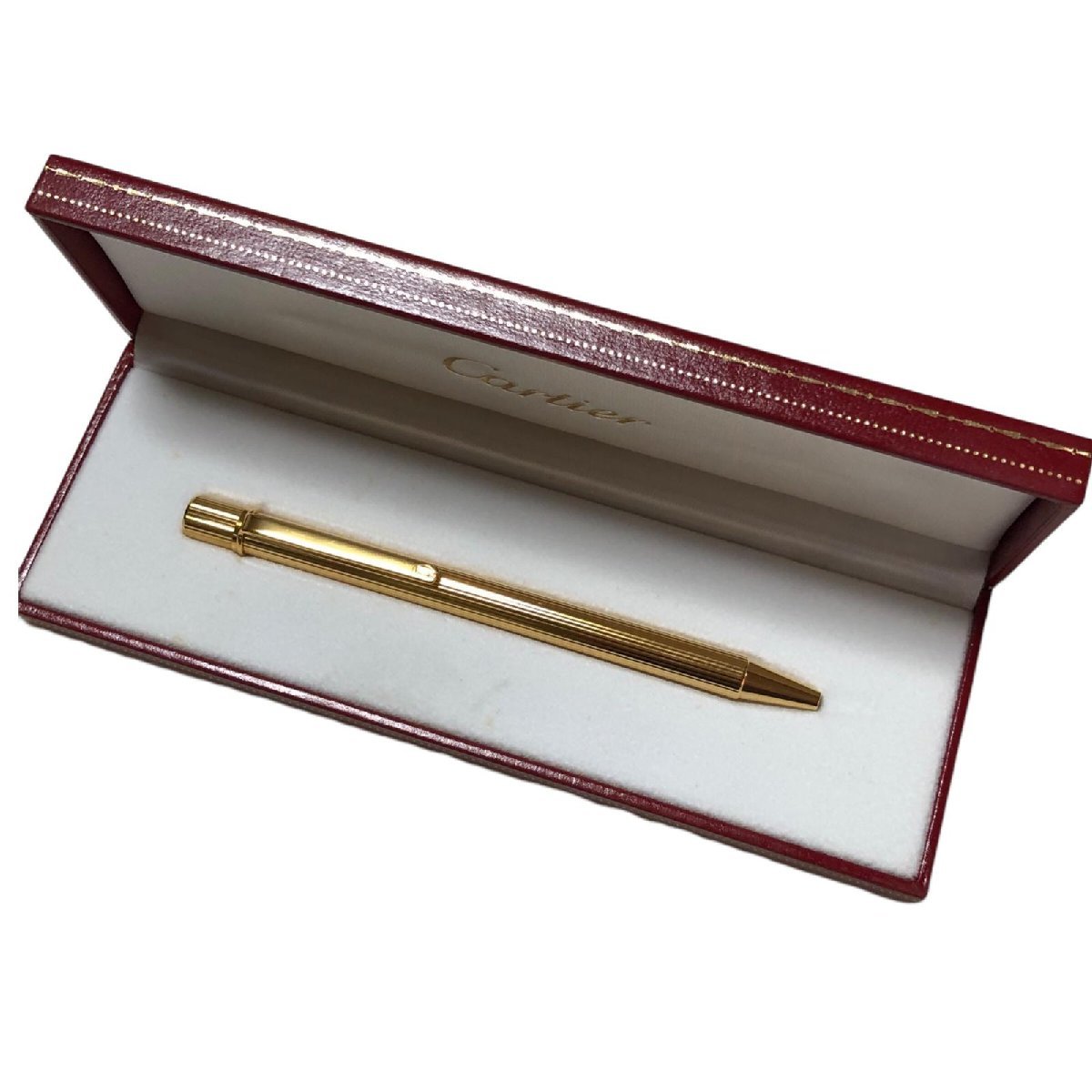 CARTIER カルティエ マストライン ボールペン ゴールド系 文房具 筆記