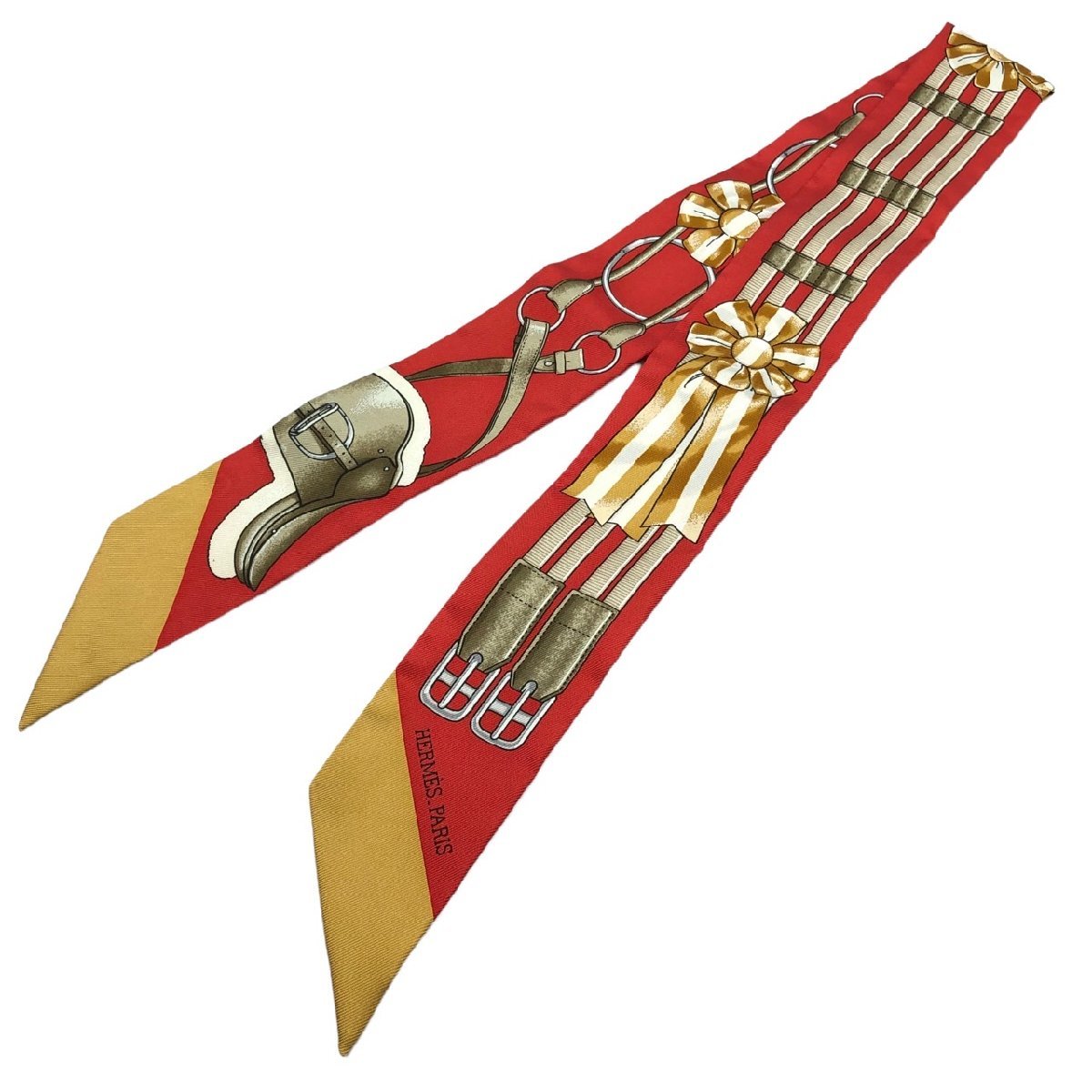 HERMES エルメス ツイリー シルク スカーフ Jumping ジャンピング