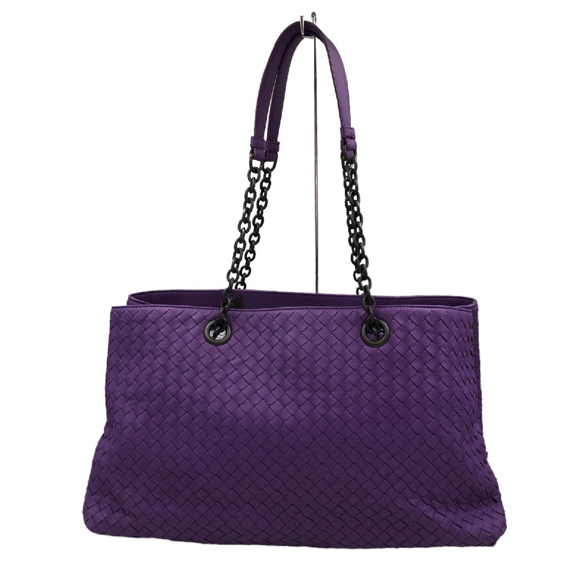 BOTTEGAVENETA ボッテガヴェネタ イントレチャート レザー トート