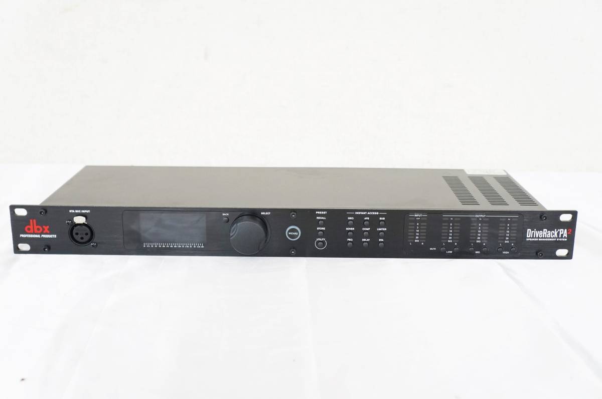 Yahoo!オークション - dbx DriveRack PA2 DBXPA2-V-JA Yahoo!オークション - dbx DriveRack PA2 DBXPA2-V-JA