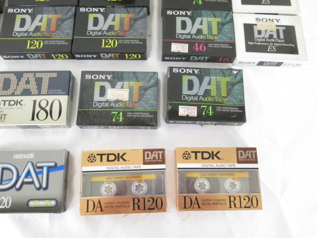 SONY ソニー DAT デジタル オーディオテープ DT-120RA DATテープ 120分 TDK Maxell 含む 計29本 まとめてセット  0609090601(記録媒体)｜売買されたオークション情報、yahooの商品情報をアーカイブ公開 - オークファン（aucfan.com）