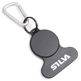 SILVA 方位磁石 ポケットコンパス 温度計付 シルバ 方位磁針 華氏対応 アウトドア キャンプ ハイキング カラビナ付き