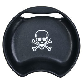 Guyot Designs splash guard wide . bottle for silicon made is . included type [ Skull &bo-n]giyo design z