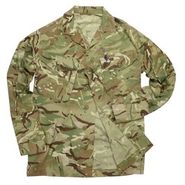 イギリス軍放出品 コンバットジャケット MTP迷彩 BDU ボタン留め [ 170/104 / 難あり ] 軍払い下げ品_画像4