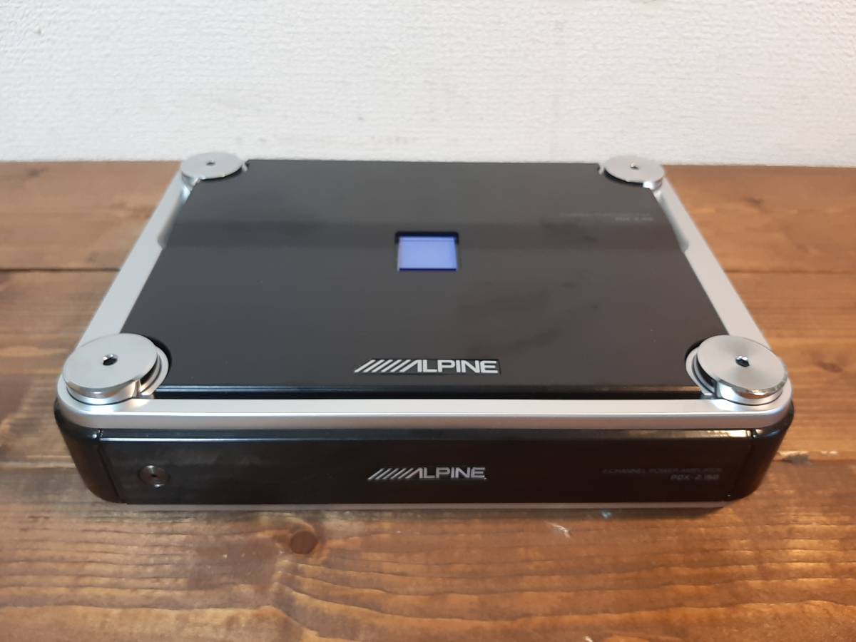 美品 ALPINE アルパイン ２CH パワーアンプ PDX-2.150