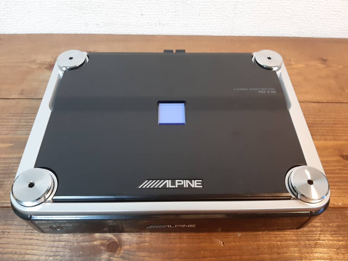 美品 ALPINE アルパイン PDX-2.150 2chパワーアンプ