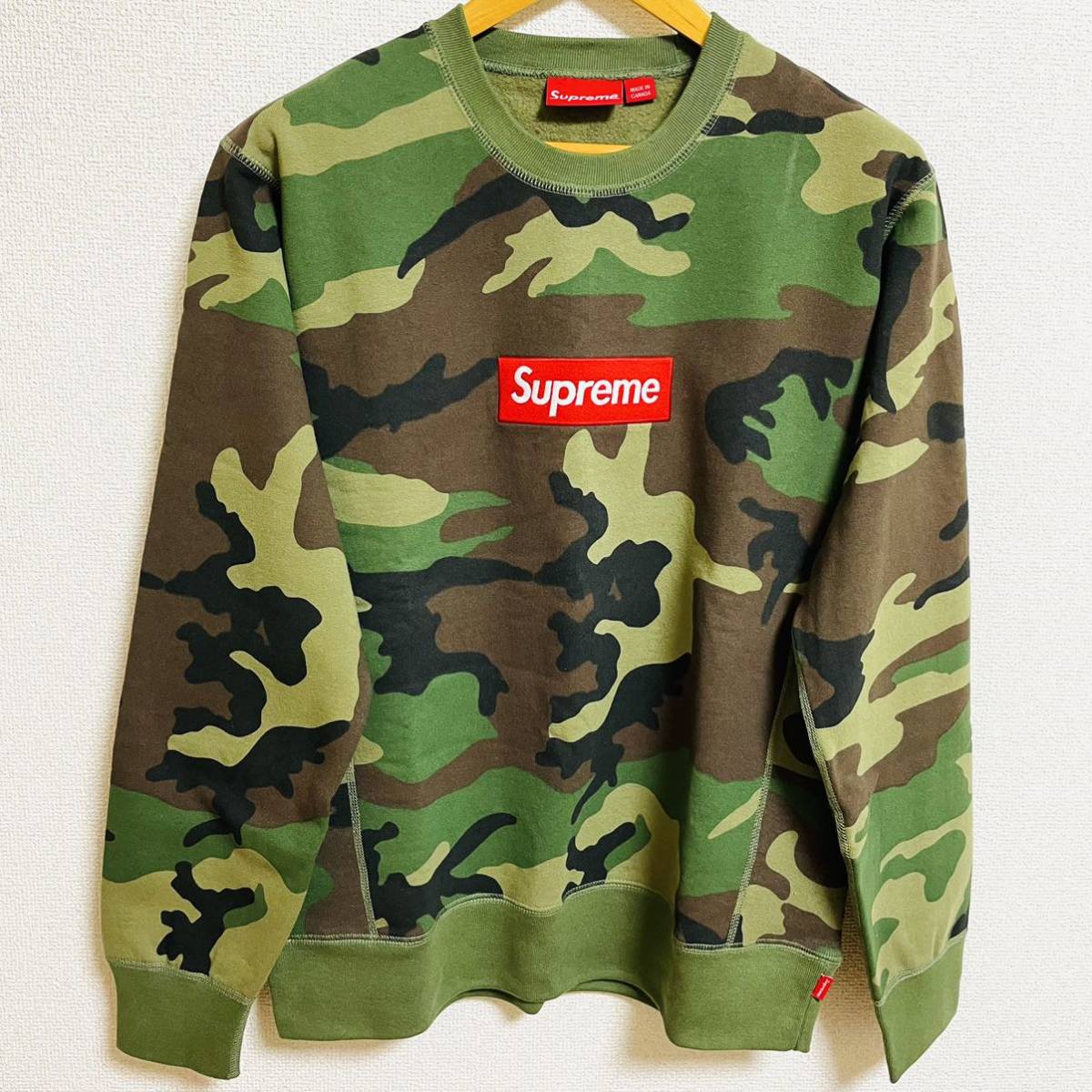 Supreme ボックスロゴ スウェット 15AW スウェット カモフラ smcint.com