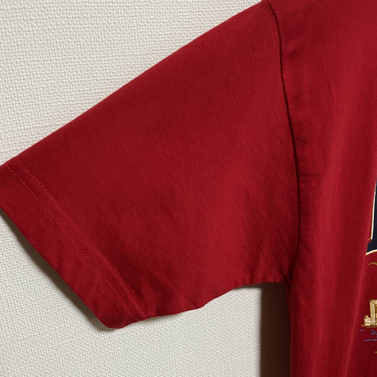 アメリカ古着　半袖Tシャツ　PARIS エッフェル塔　コットン　フランス　メンズXS　【E183】_画像5