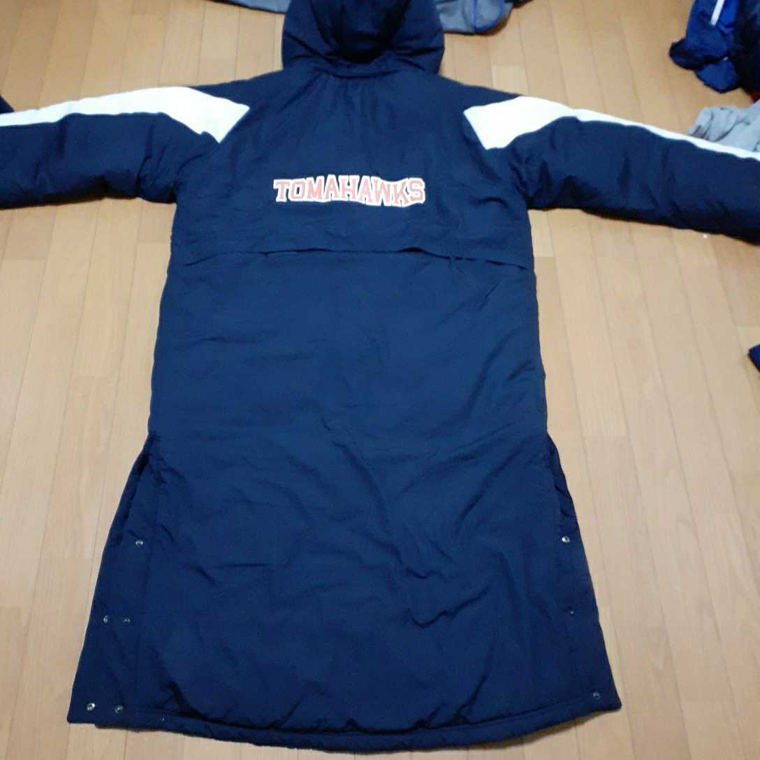 非売品】 法政大学アメフト部TOMAHAWKS ベンチコート XXL 非売品】 法政大学アメフト部TOMAHAWKS ベンチコート XXL