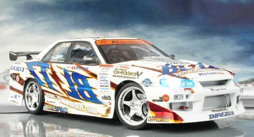 ホットワークス 1/24 2006 日産 スカイライン ER34 K27 D1 SPL ホットワークス 1/24 2006 日産 スカイライン ER34 K27 D1 SPL