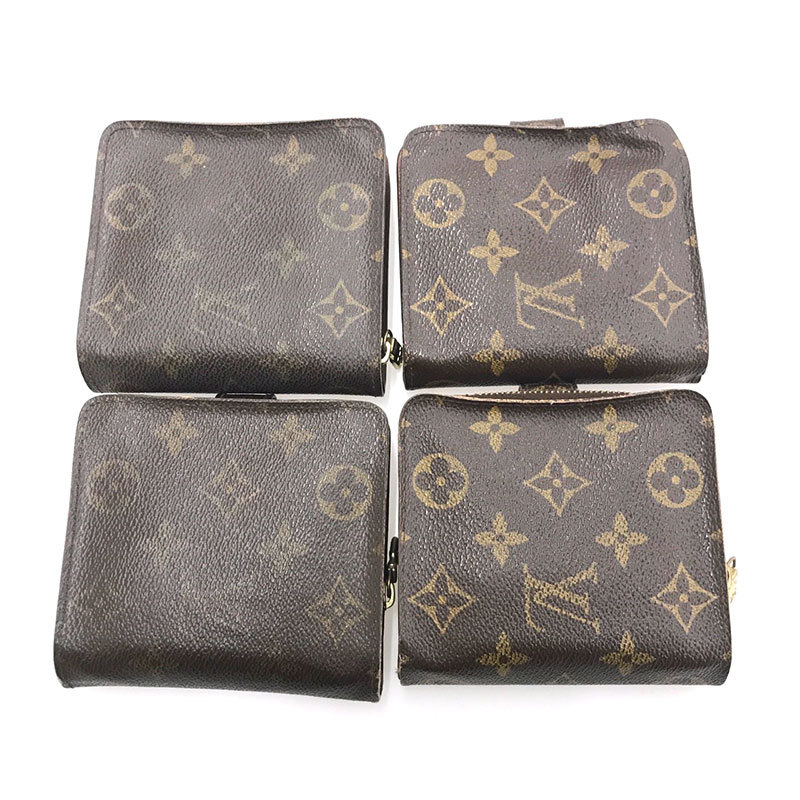 ルイ・ヴィトン LOUIS VUITTON 折り財布 4点まとめ売りセット