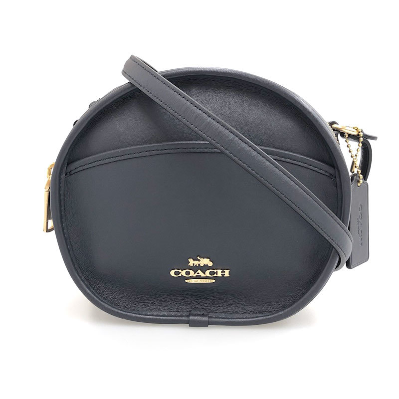コーチ COACH ショルダーバッグ キャンティーン クロスボディ ネイビー