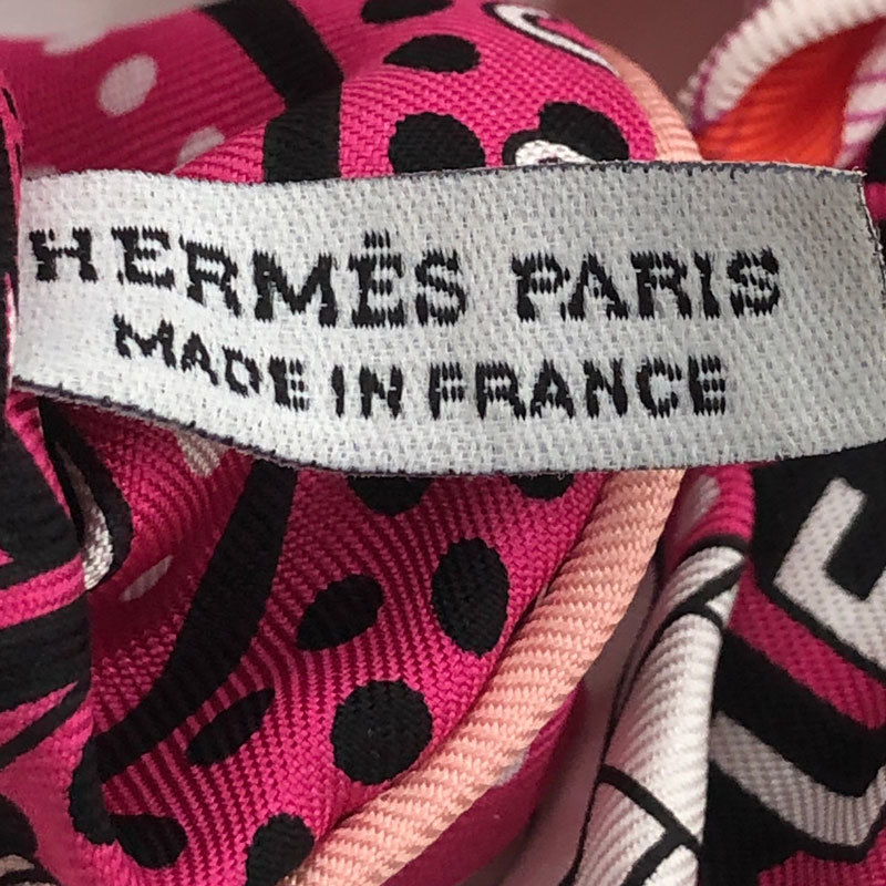 エルメス HERMES その他小物 シュシュ クラウディア ピンク系