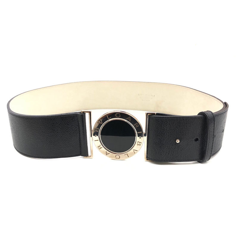 ブルガリ BVLGARI ベルト ロゴ ブラック www.pn-tanjungkarang.go.id