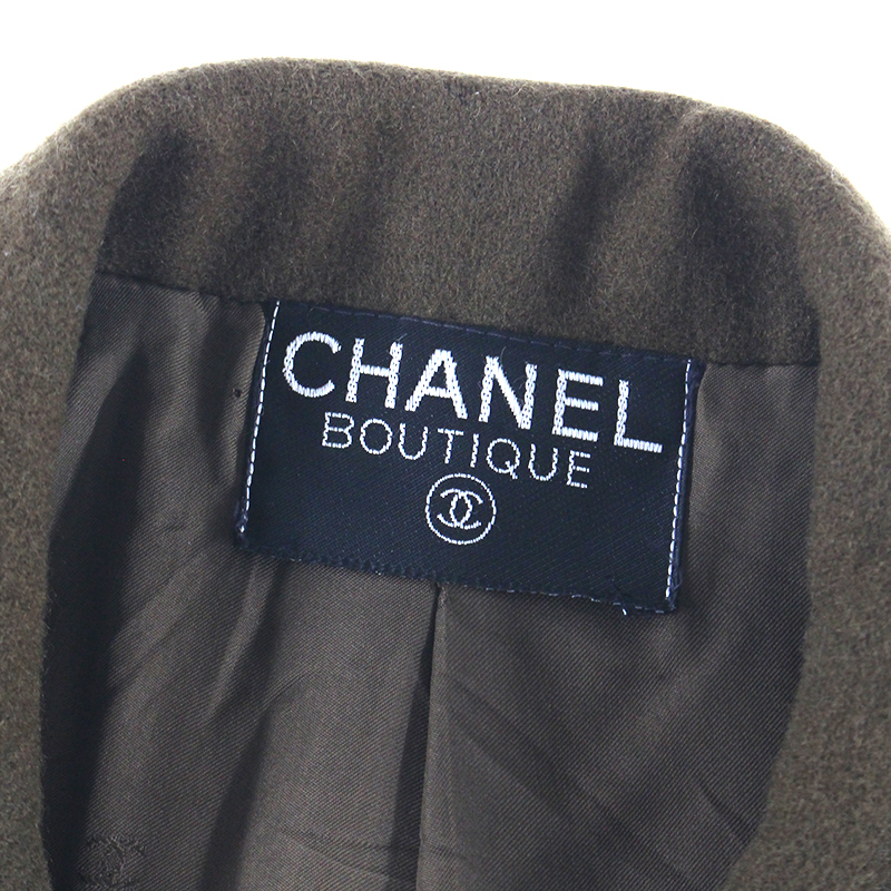 品質保証 シャネル CHANEL ジャケット グリポア ウール コート ...
