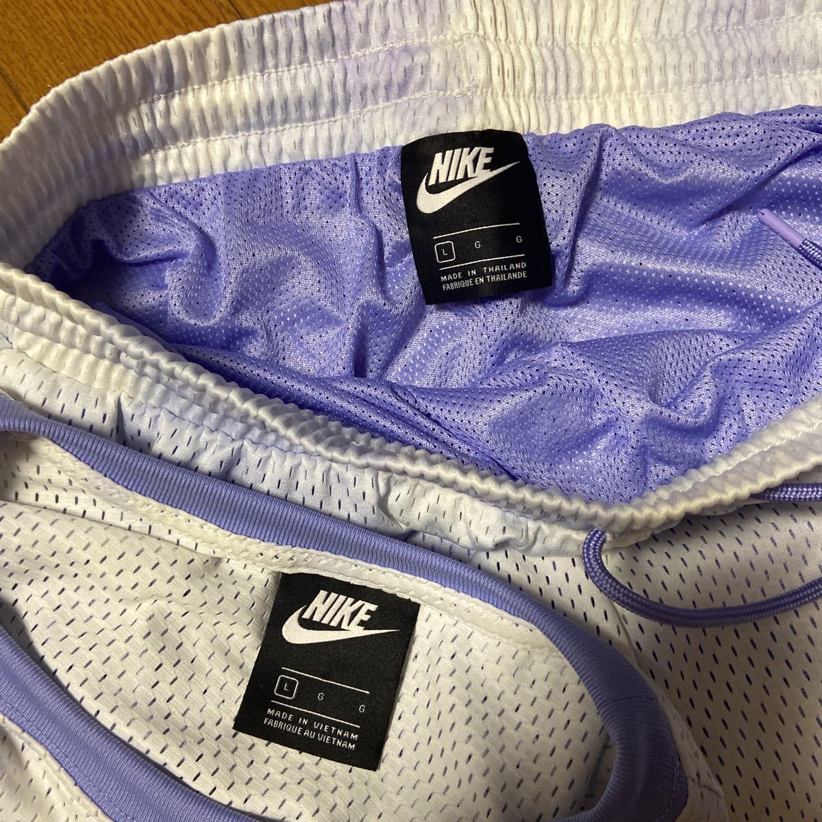 NIKE Nike * верх и низ в комплекте сетка джерси накладывающийся надеты для * женский L
