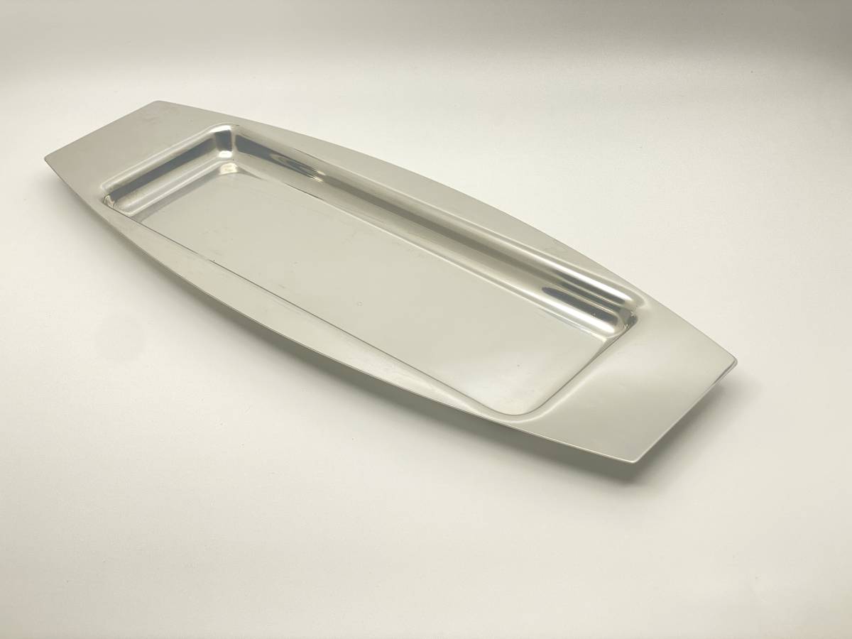 ＊INTERIOR DESIGN＊ PAUL Long Stainless Serving Dish ＊インテリア・デザイン＊ ポール 長 ステーンレス サービングディッシュ *T713の画像4