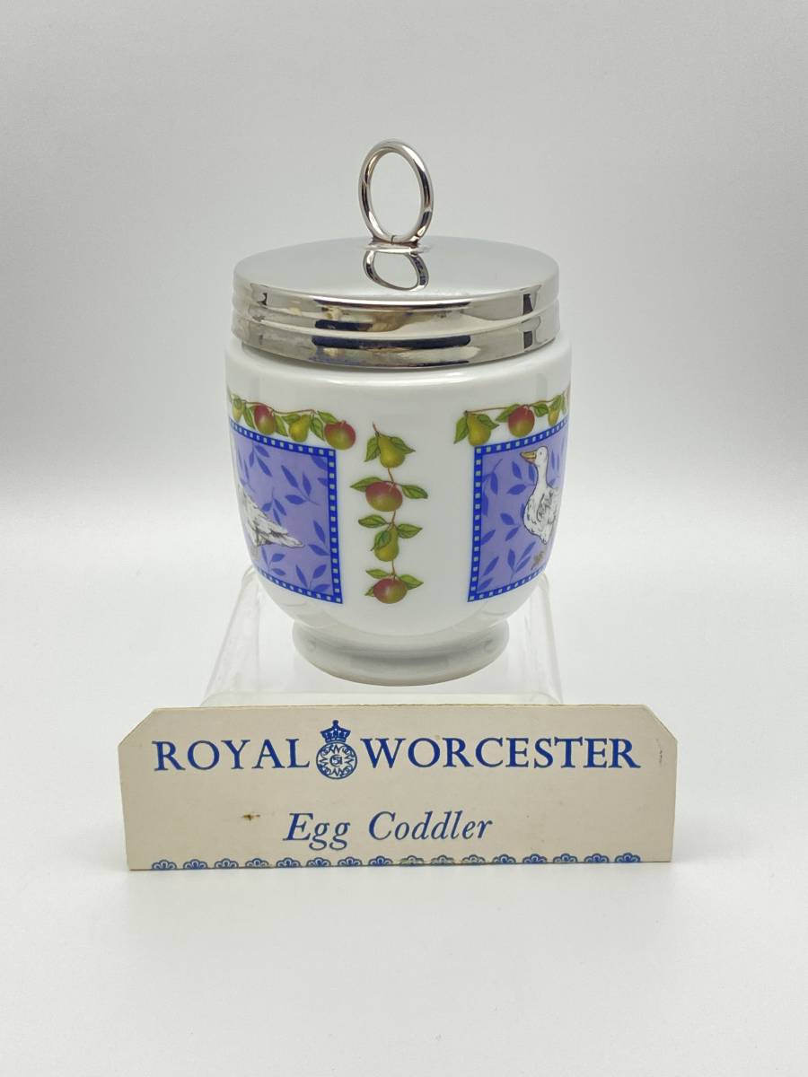 ROYAL WORCESTER Royal Worcester FARMYARD GOOSE Double Egg Coddler мех mya-do Goose двойной egko гонг -*T685