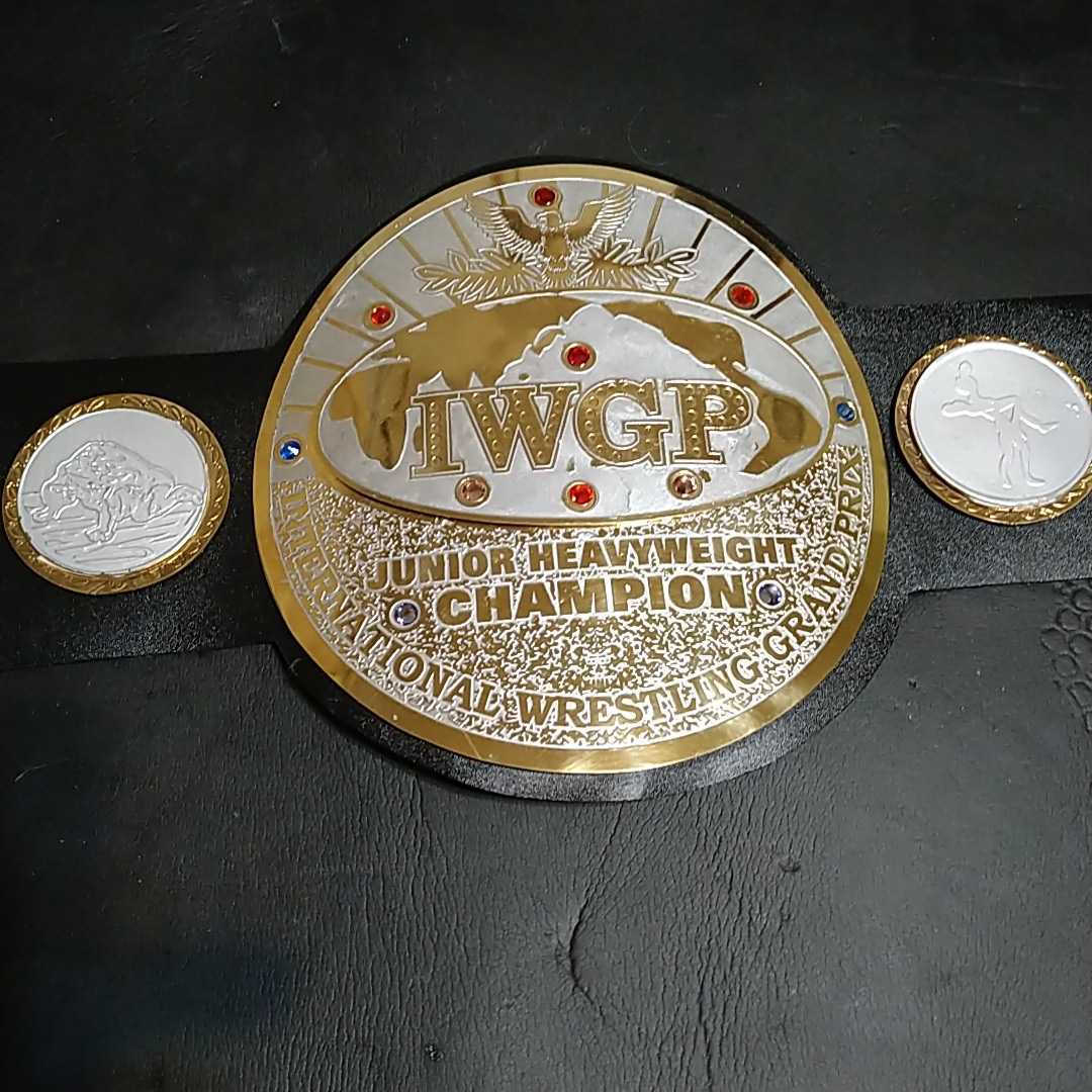 レッド系 初代IWGPジュニアヘビー級選手権王座 鋳造チャンピオンベルト