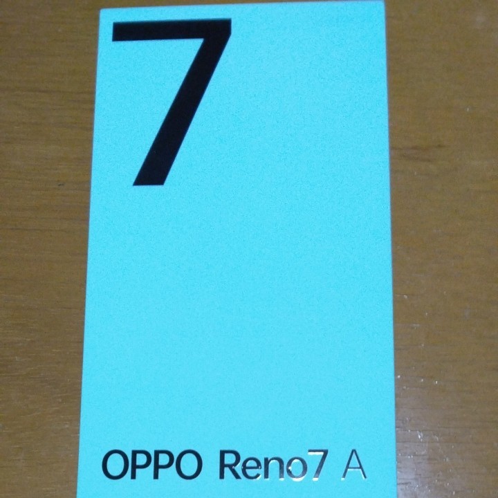 新品同様oppo reno7 A スターリーブラック OPPO SIMフリー