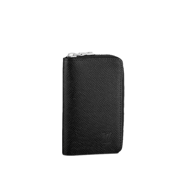ルイ・ヴィトン コインケース M30511 ミニ財布 カードケース タイガ ジッピー・コインパース LOUIS VUITTON ブラック メンズ 新品 