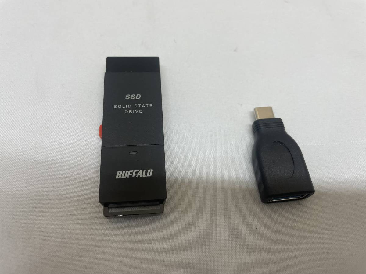 Buffalo バッファロー ポータブルSSD 外付けSSD SSD-SCT2.0U3-BA 2TB