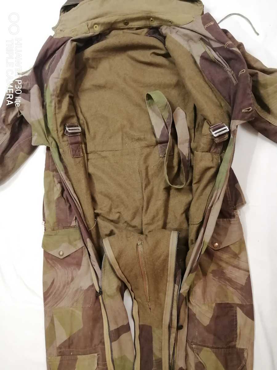 special◎1945 ww2 SAS TANK SUIT　タンクスーツ　ブラッシュカモ　スモック　オーバースーツ　イギリス軍　