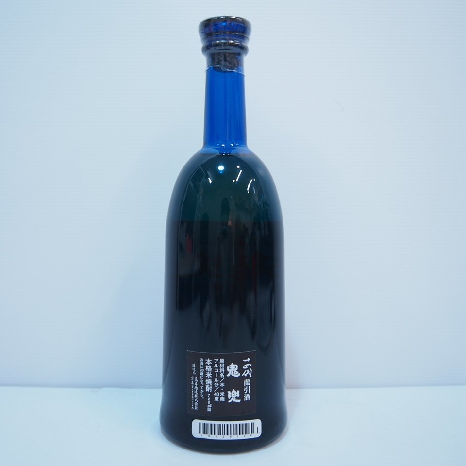 □幻の十四代□最高級□長期熟成蘭引□米焼酎□鬼兜720mlブルーボトル