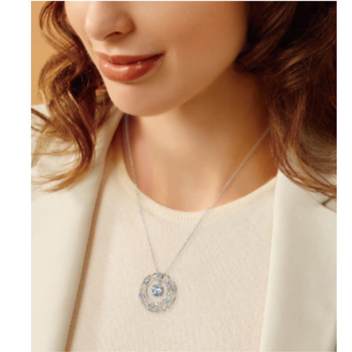 真珠とCZ ダイヤの宝飾5way ネックレス　保証書付