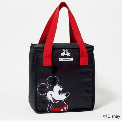 ru* Crew ze Mickey Mouse design * keep cool BIG shopping bag!GLOW2022 year 7 month number appendix 