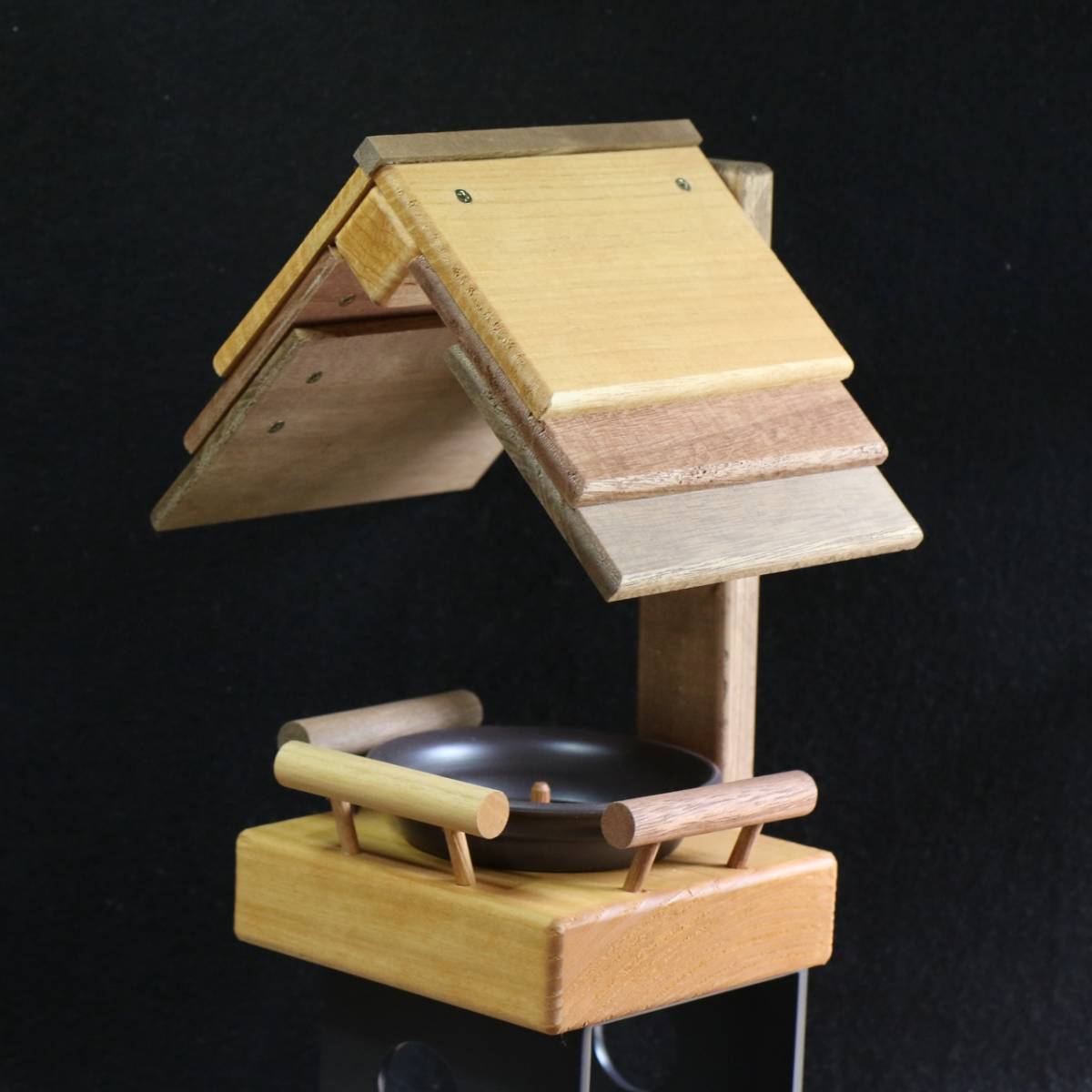 ko... . meal place bird Cafe! 3 color Mix light oak!